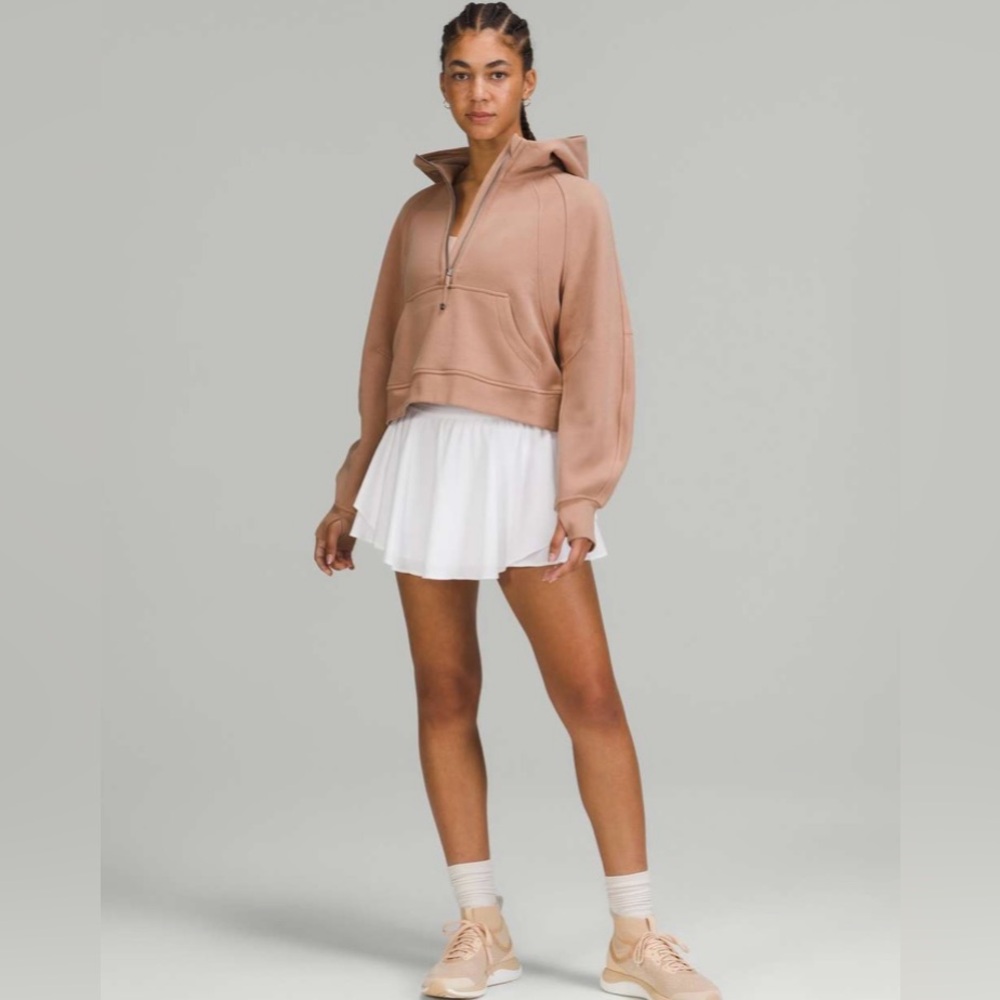 Lululemon 1/2 Zip Scuba Dusty Clay XS/S